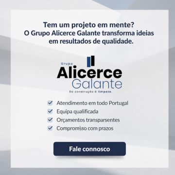 Grupo Alicerce Serviços e Construções - Vila Nova de Gaia - Hausreinigung (regelmäßig)