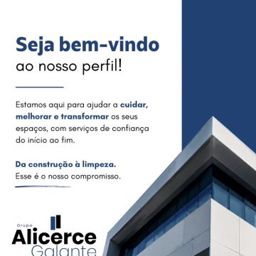 Grupo Alicerce Serviços e Construções - Vila Nova de Gaia - Gebäudereinigung