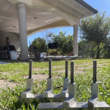 F.G METAL - Oliveira de Azeméis - Pavillon aufbauen