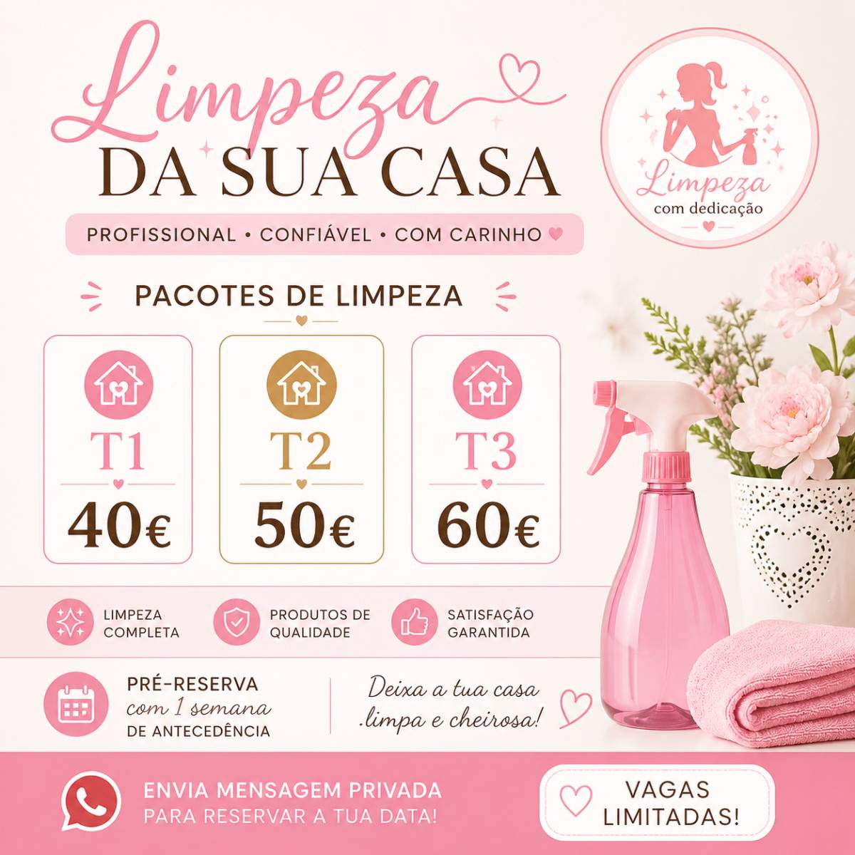 Limpa & Cuida - Valongo - Limpeza a Fundo