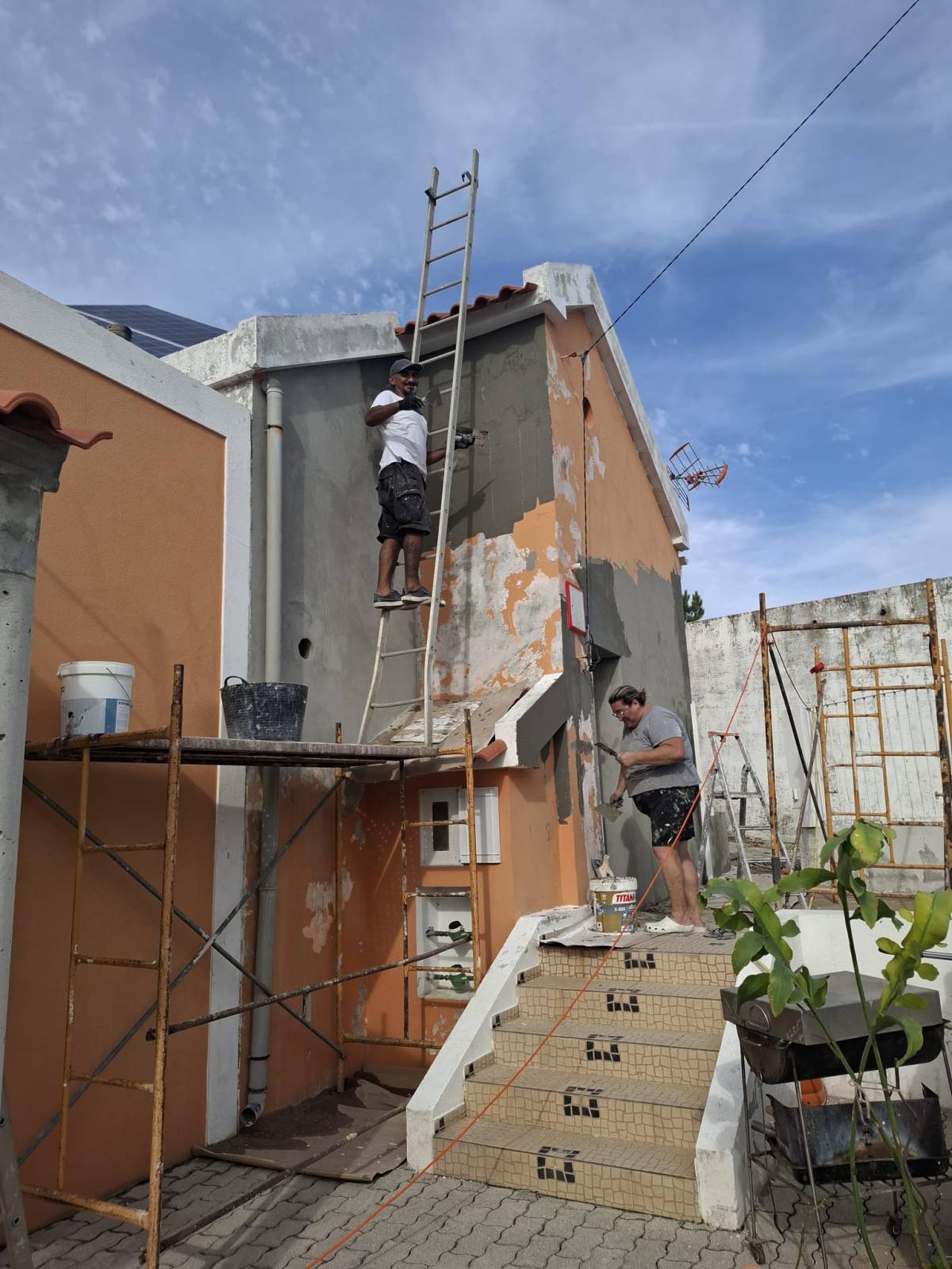 Casal pladur - Setúbal - Installation d'escaliers