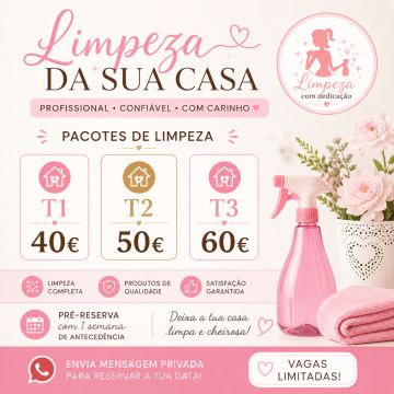 Limpa & Cuida - Valongo - Limpeza a Fundo