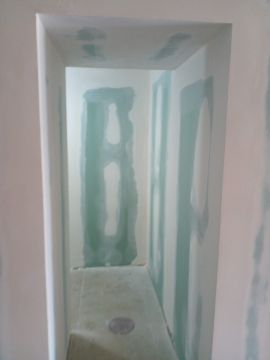 Bvbpintura e remodelações - Sintra - Adición de pared interior