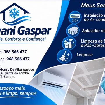 Jeovani Gaspar - Barreiro - Manutenção de Ar Condicionado