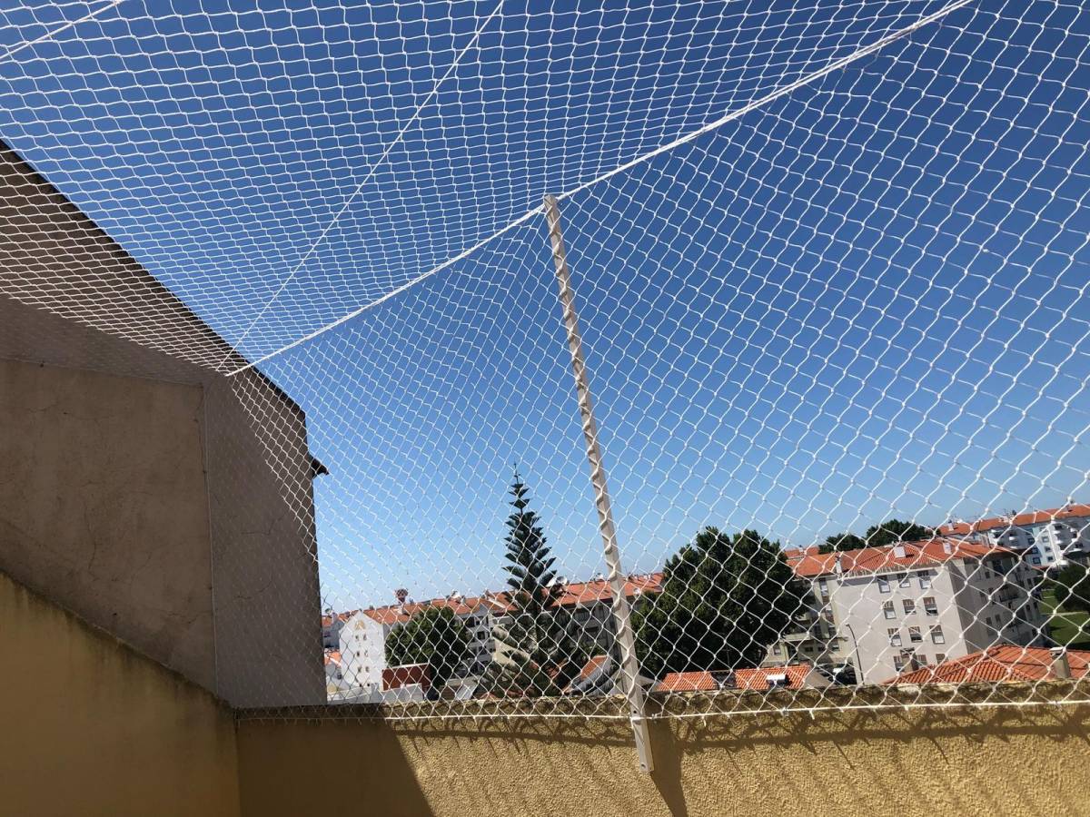 Saldanha Redes de Proteção - Lisboa - Gazebo Installation