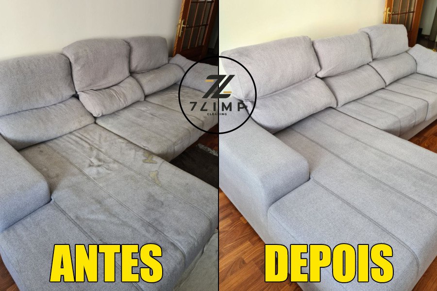 7limp Cleaning - Sesimbra - Nettoyage de canapé