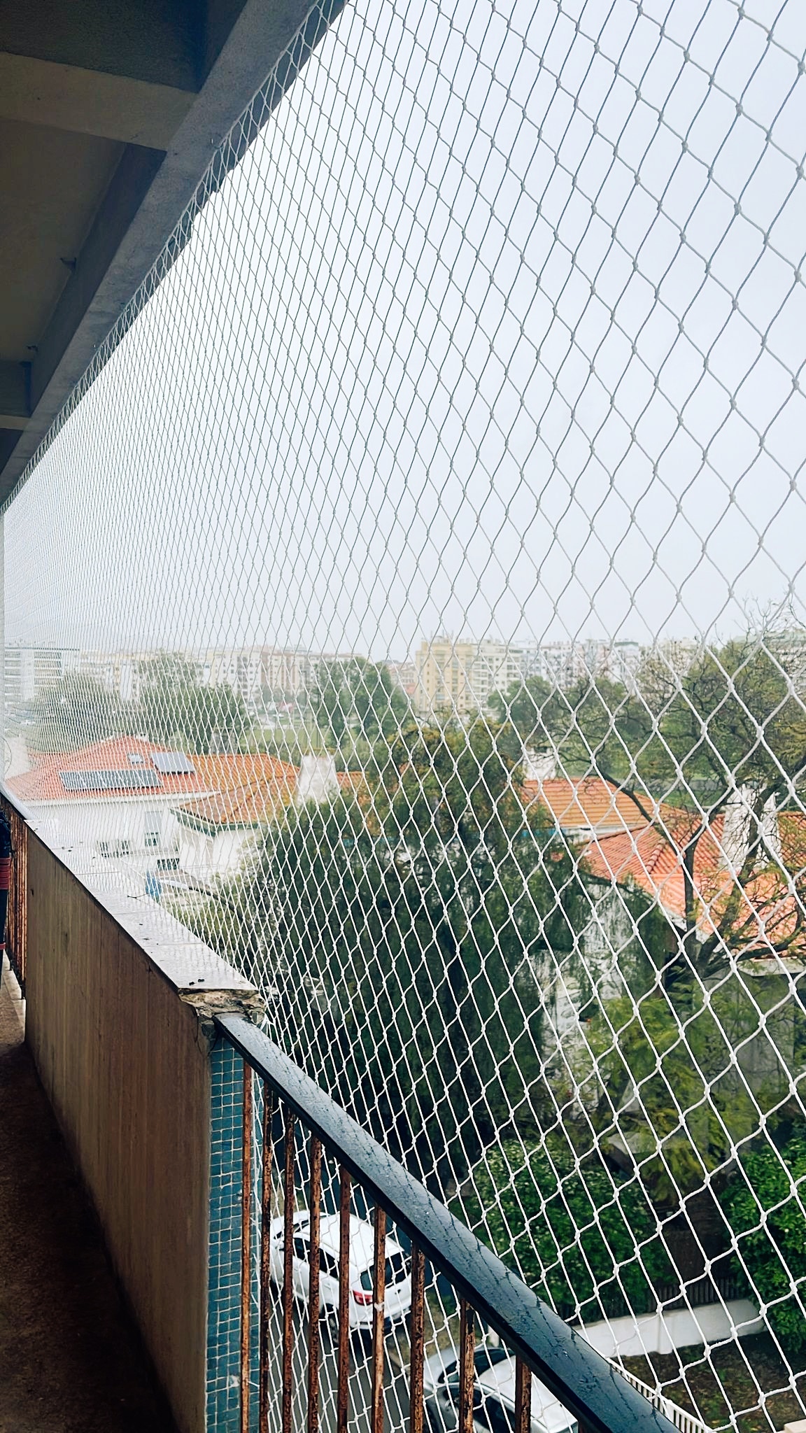 Saldanha Redes de Proteção - Lisboa - Balcony Glazing Installation