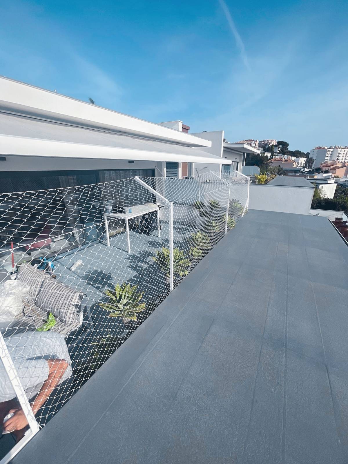 Saldanha Redes de Proteção - Lisboa - Balcony Glazing Installation