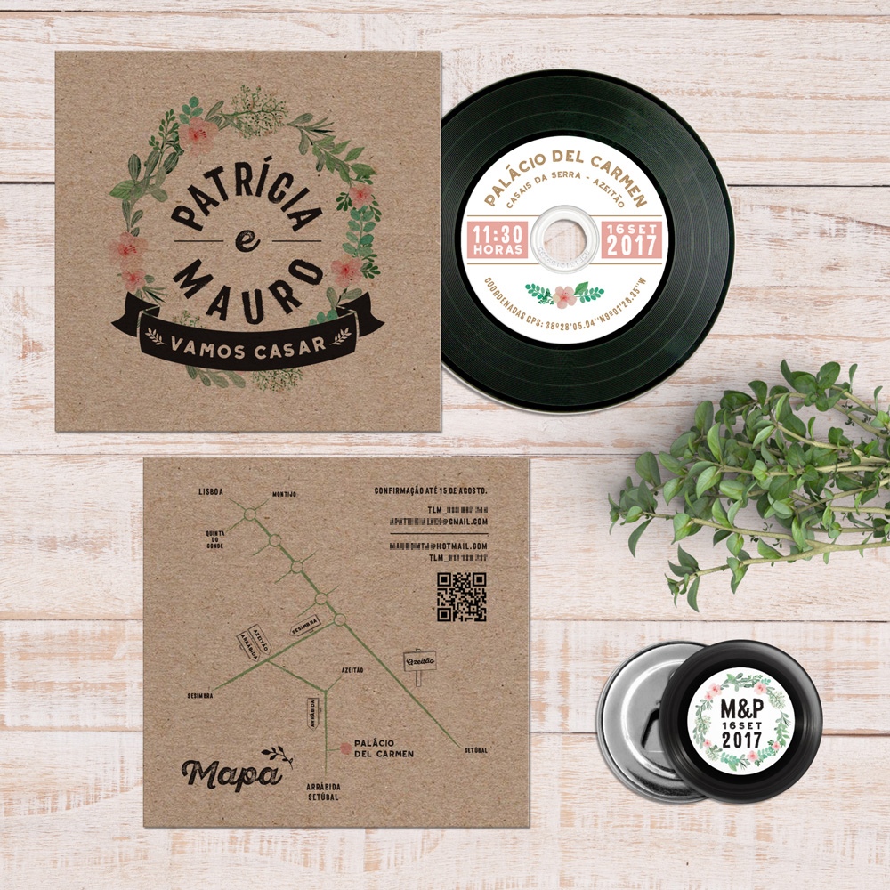 Beapaper - Mafra - Invitations and Favors