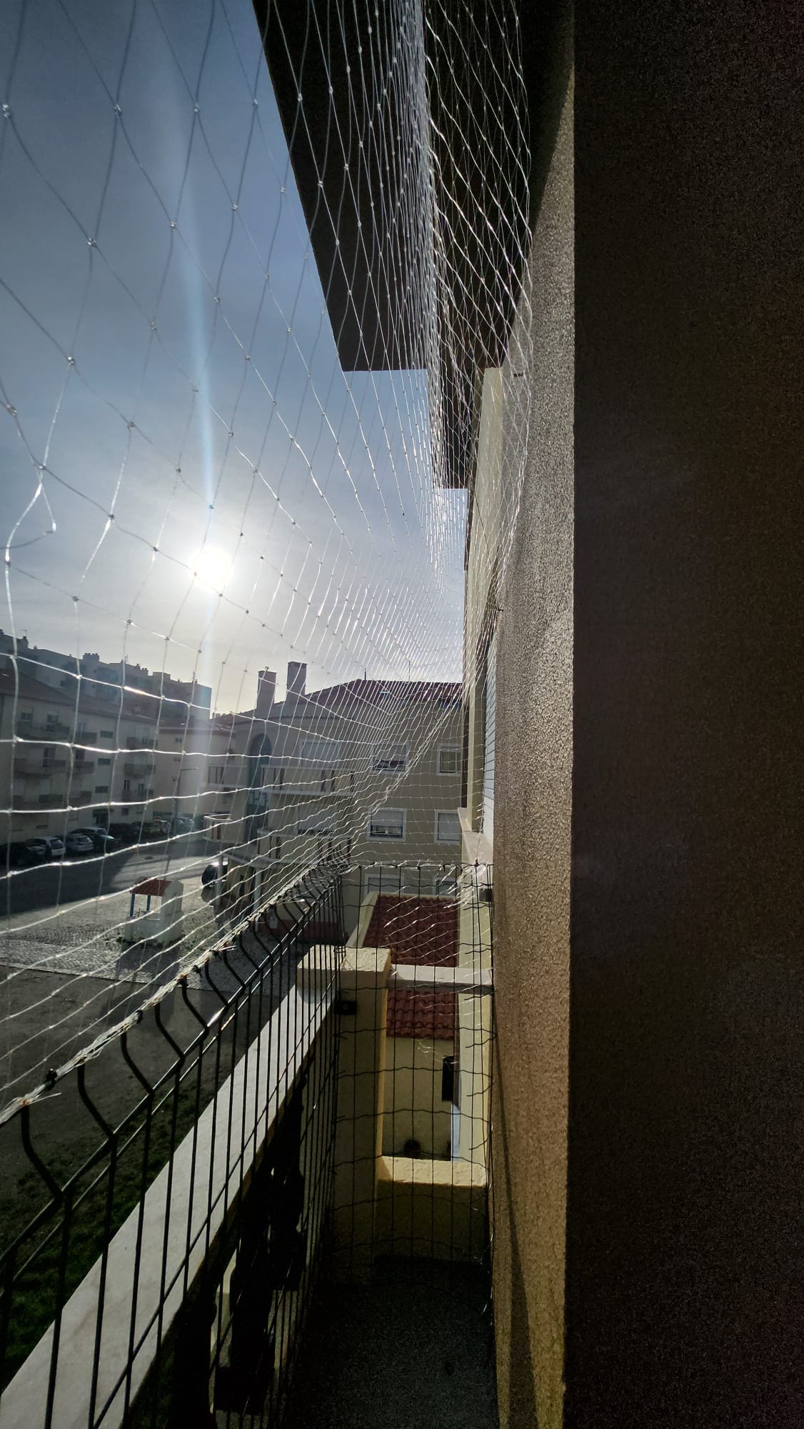 Saldanha Redes de Proteção - Lisboa - Balcony Glazing Installation