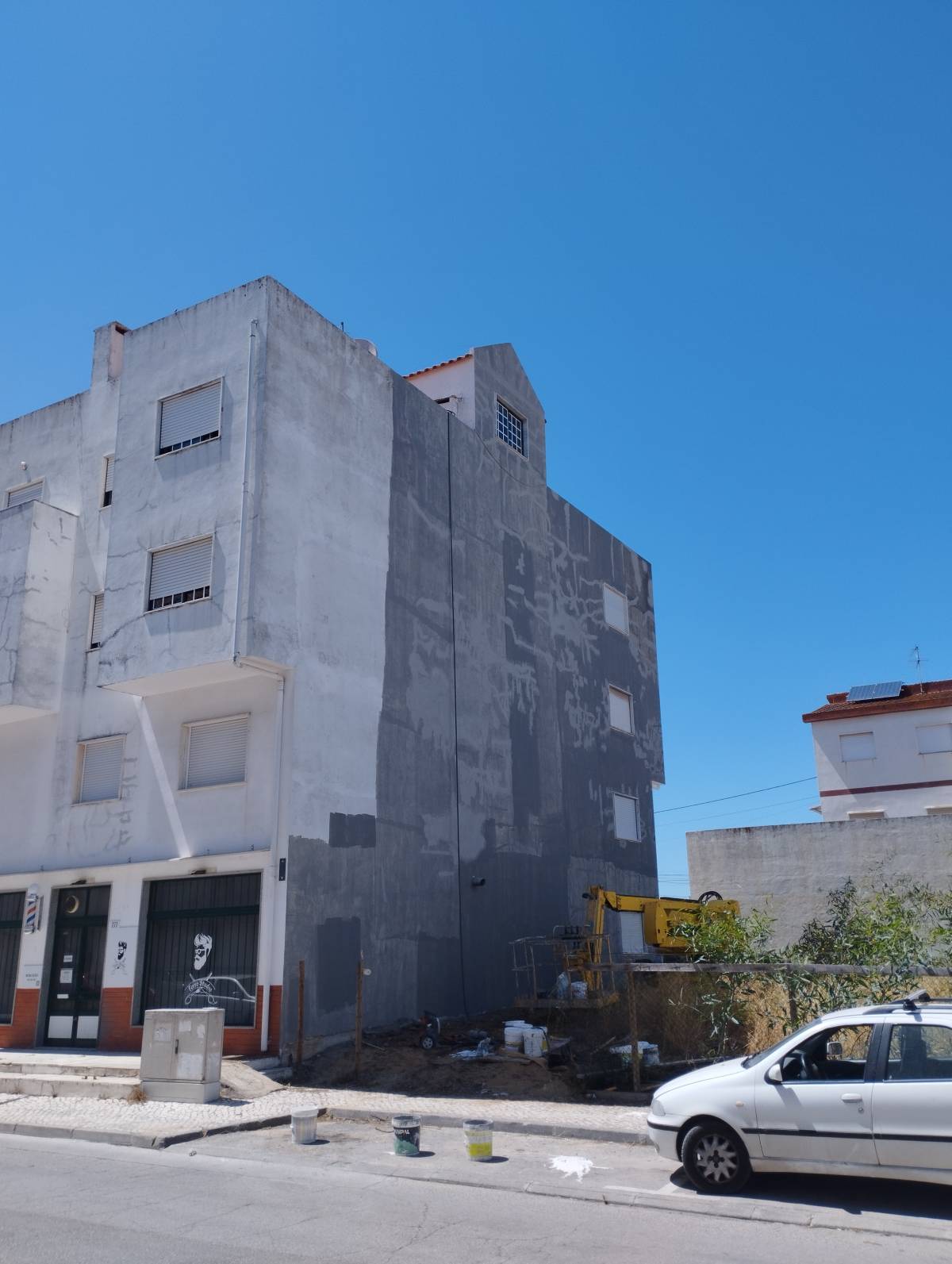 AF Reformas e Pinturas - Setúbal - Abdichten der Außenwand