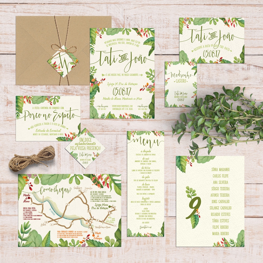 Beapaper - Mafra - Wedding Invitations