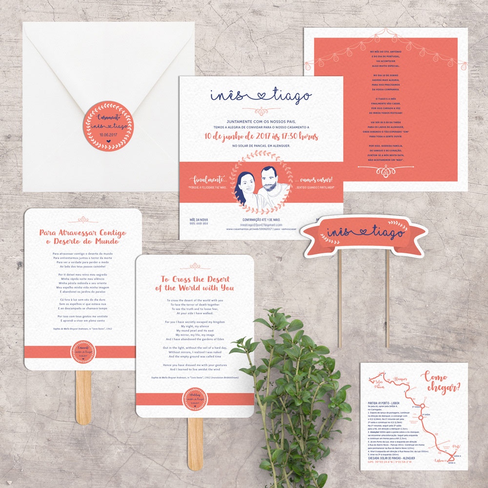 Beapaper - Mafra - Invitations and Favors