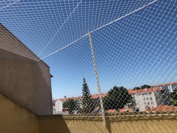 Saldanha Redes de Proteção - Lisboa - Gazebo Installation