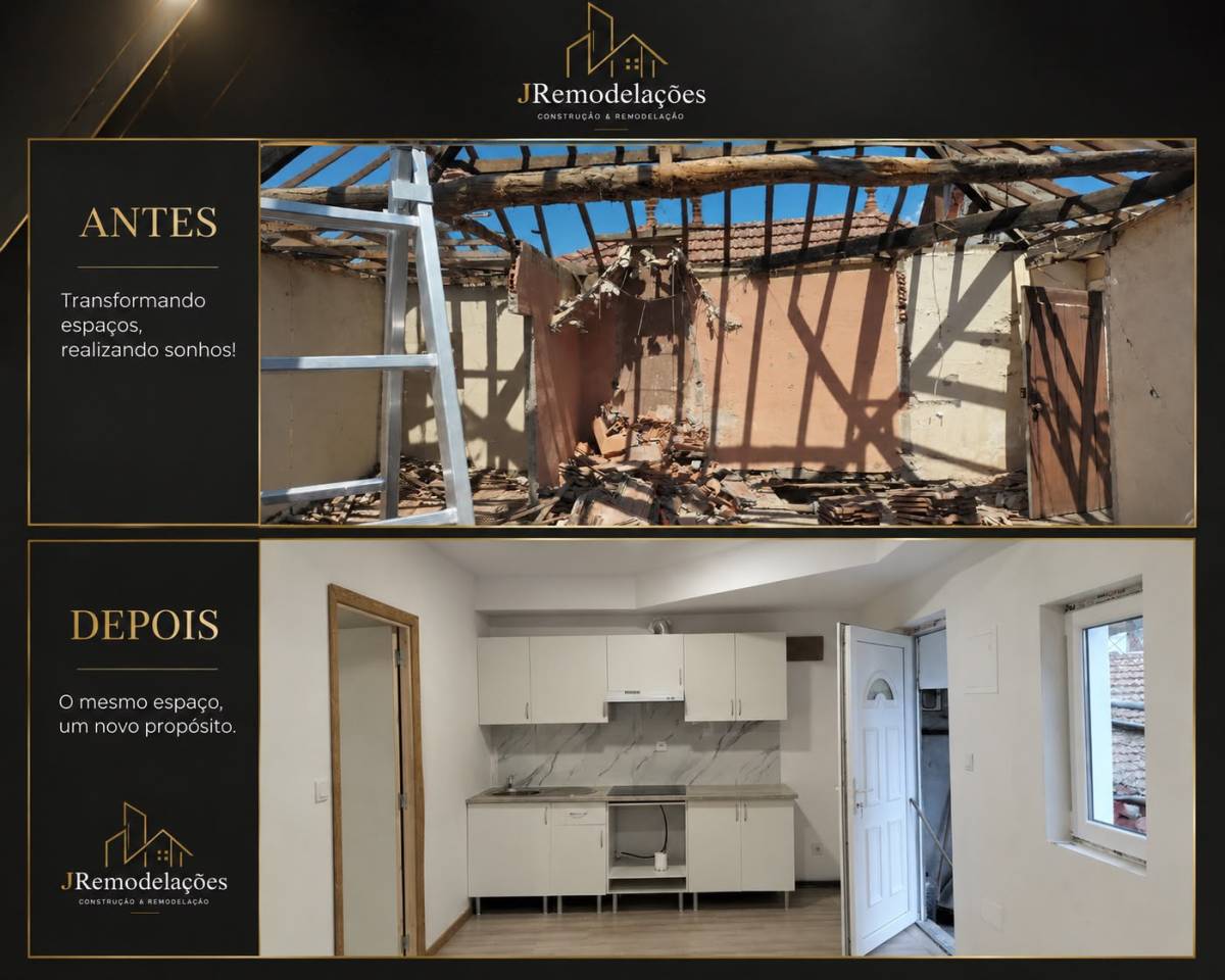 JRemodelaçoes - Vila Real - Construção de Parede Interior