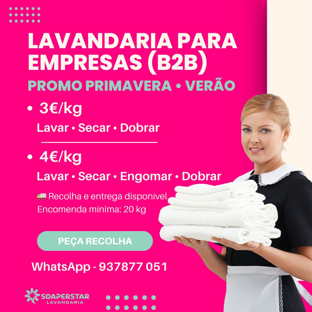 Soaperstar Lavandaria - Amadora - Lavado y planchado