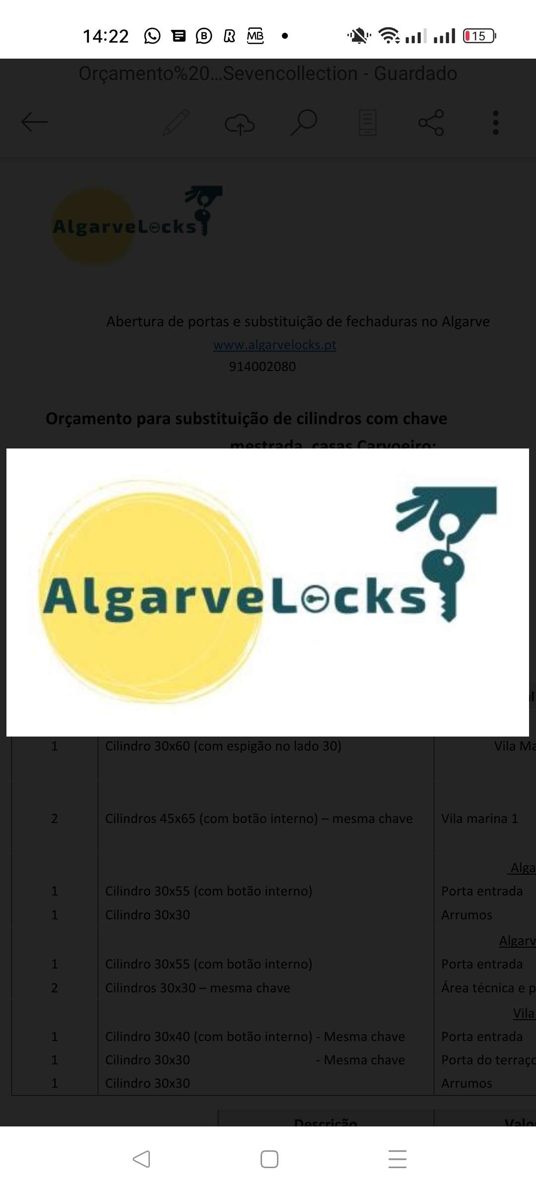 Algarvelocks - Albufeira - Reparação de Porta de Madeira