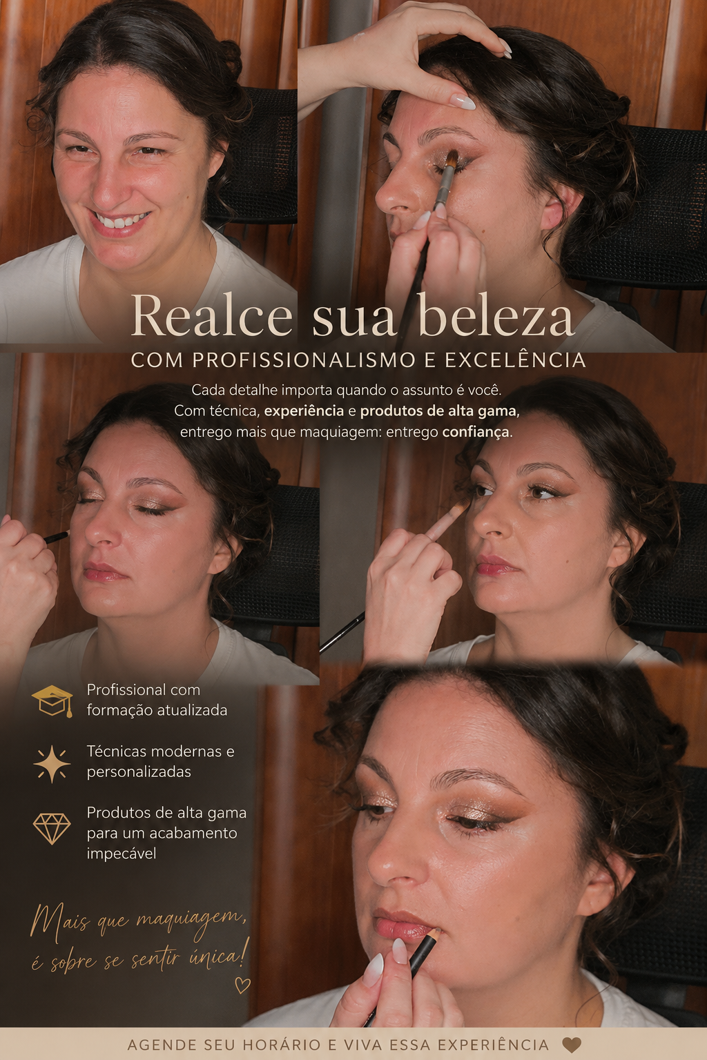Andrea Zuna Makeup - Elvas - Peluquería para eventos