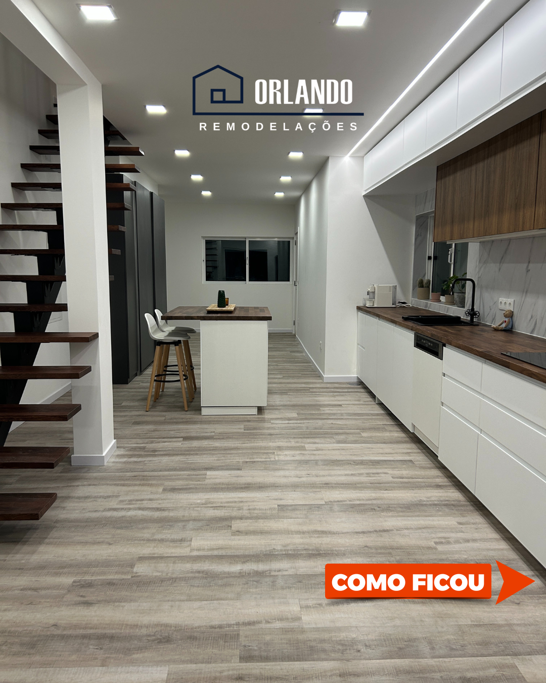Orlando Remodelações - Leiria - Reparação de Corrimão