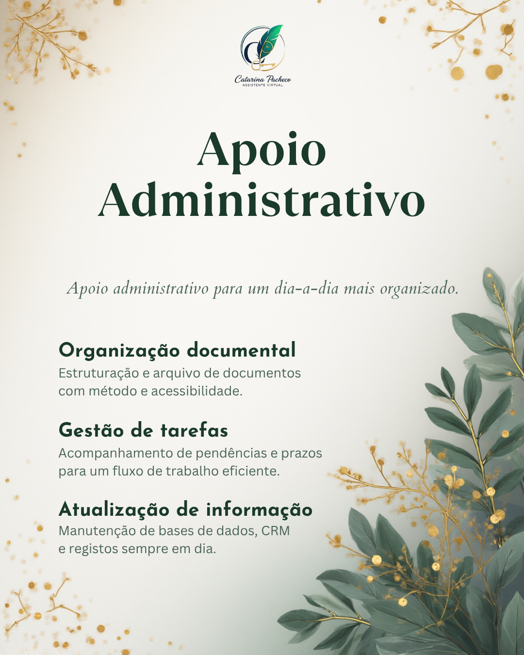 Catarina Pacheco Assistente Virtual - Maia - Soporte administrativo