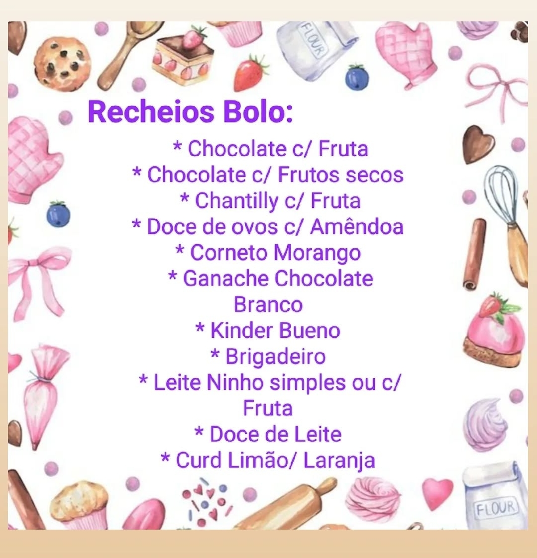 OsDocinhosDaMarisa - Pedrógão Grande - Fabrico de Bolos