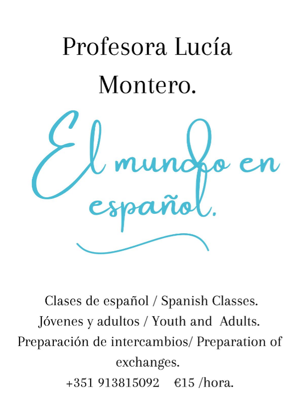 Lucía Montero - Setúbal - Spanish Lessons