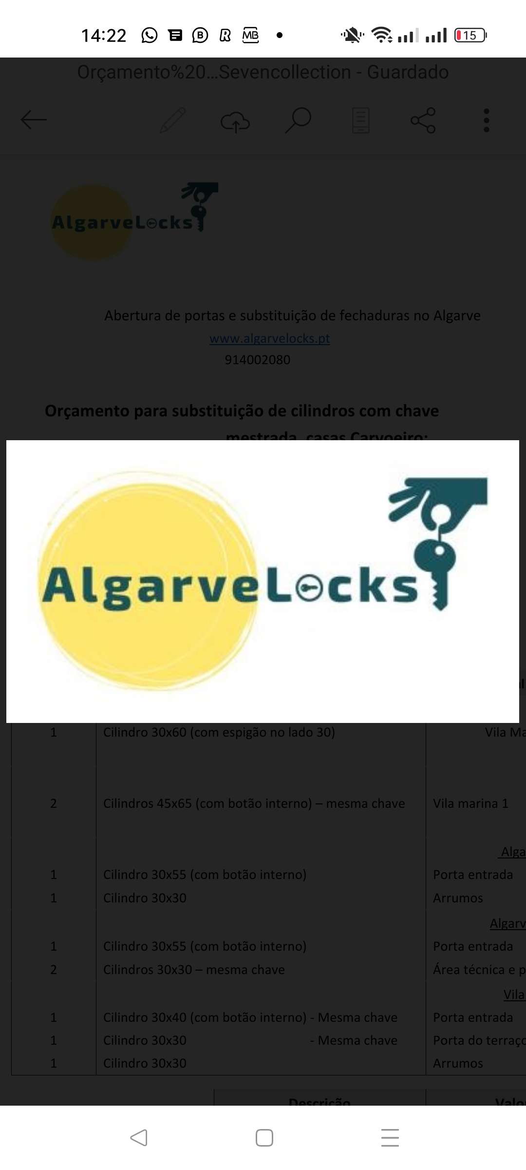 Algarvelocks - Albufeira - Lock Repair