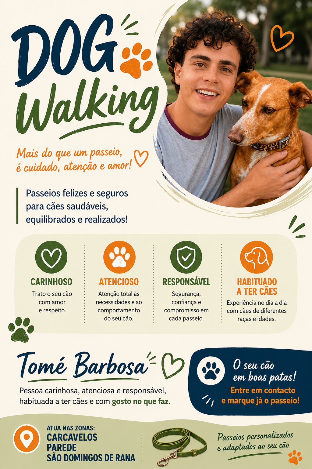 Tomé - Cascais - Dog Walking