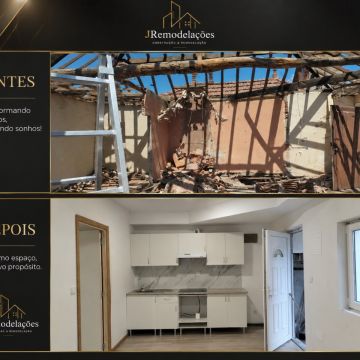 JRemodelaçoes - Vila Real - Construção de Parede Interior