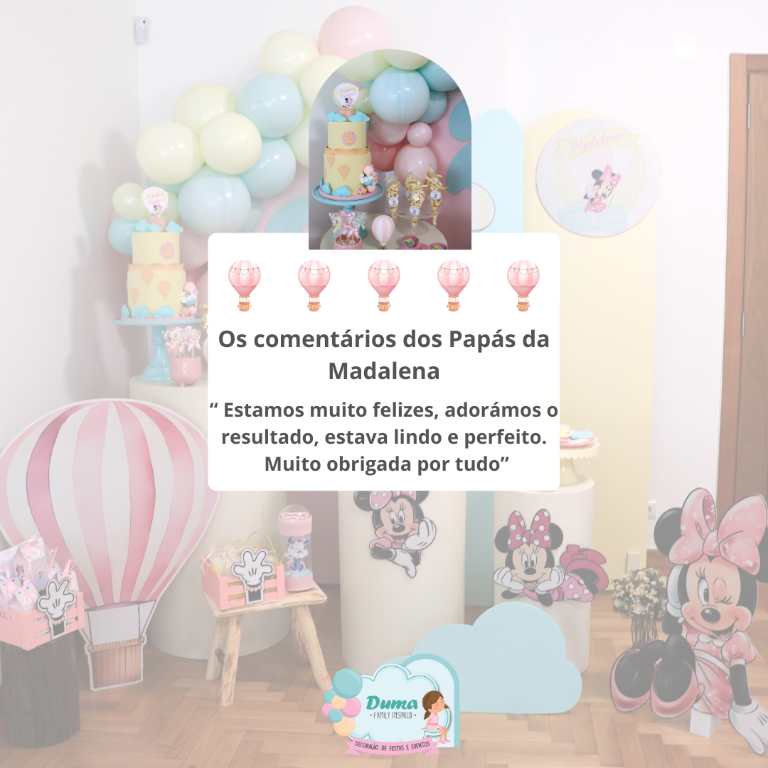 Duma Family Inspired - Cascais - Decoración con globos