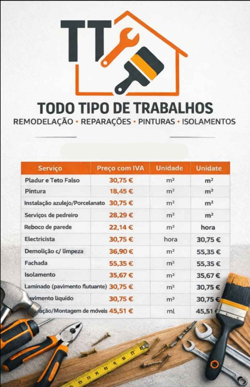 TT remodelações - Sintra - Küche sanieren