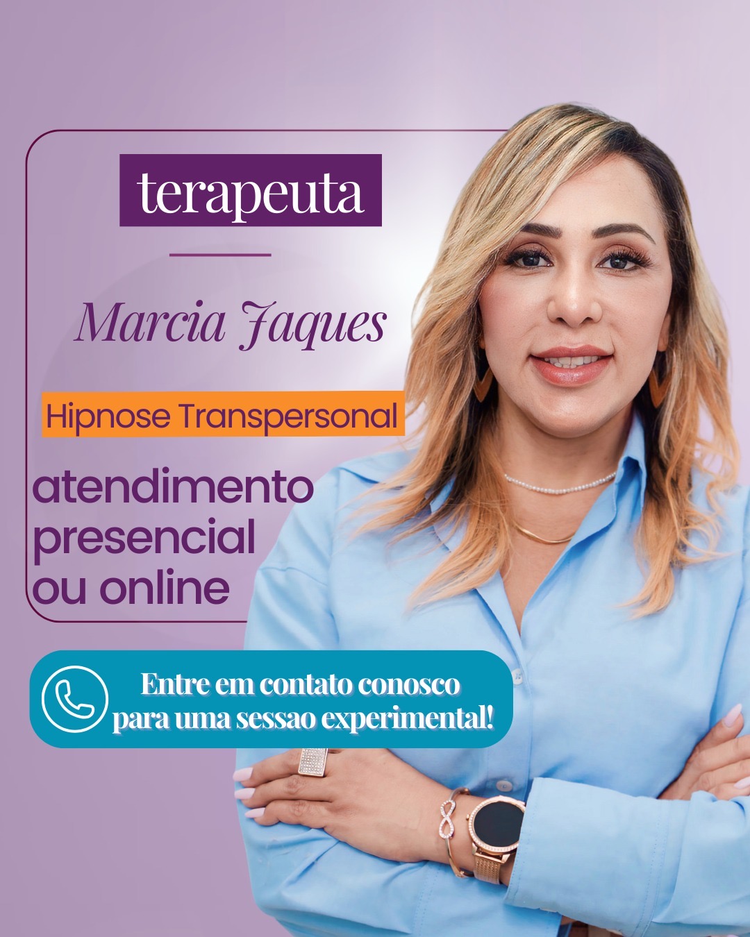 Marcia Jaques - Lisboa - Hipnoterapia