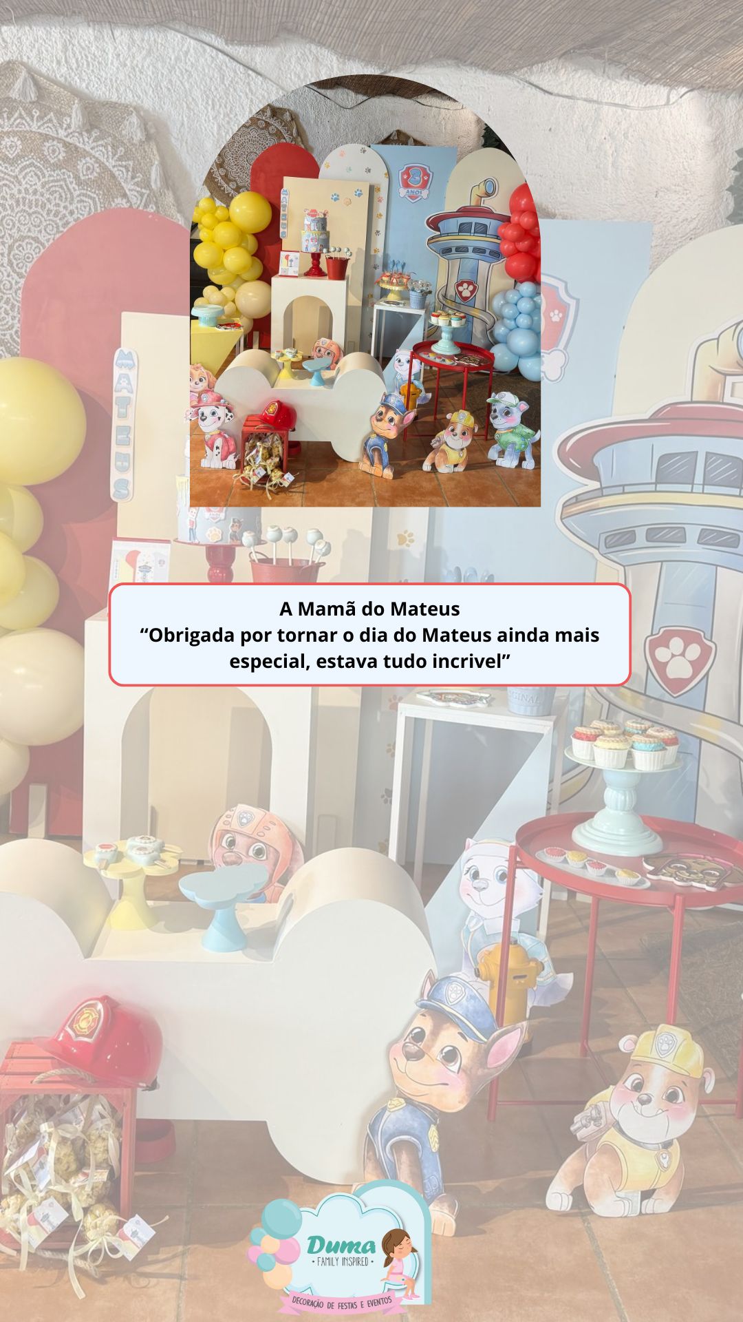 Duma Family Inspired - Cascais - Decoración de eventos y fiestas