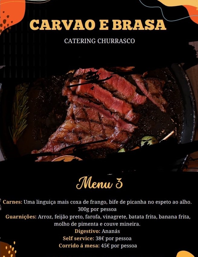 Carvão na Brasa - Vila Nova de Gaia - Corporate Lunch Catering