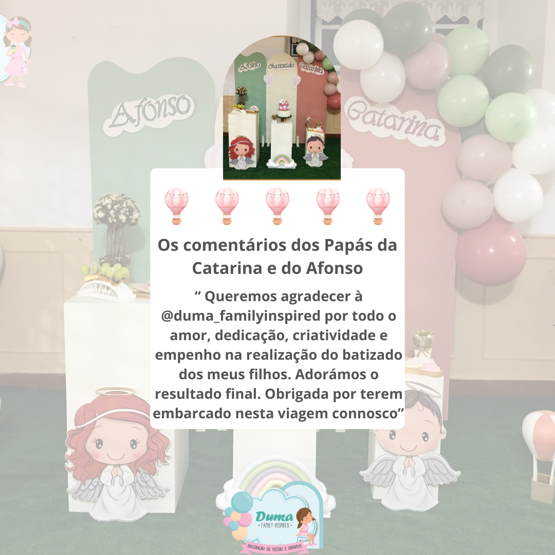 Duma Family Inspired - Cascais - Decoración con globos