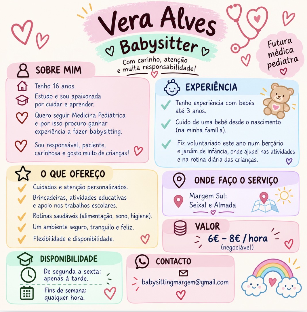Vera Alves - Seixal - Babysitting