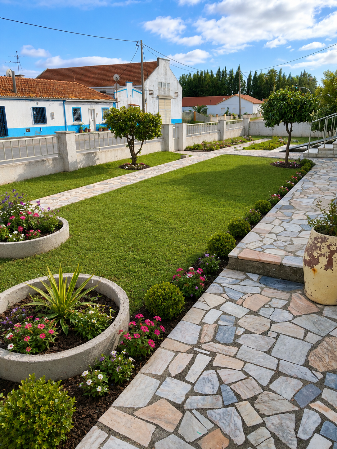 Jardim mágico - Palmela - Tratamento de Relvado