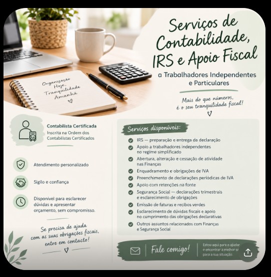 AFS- Contabilista Certificada - Ílhavo - Accounting