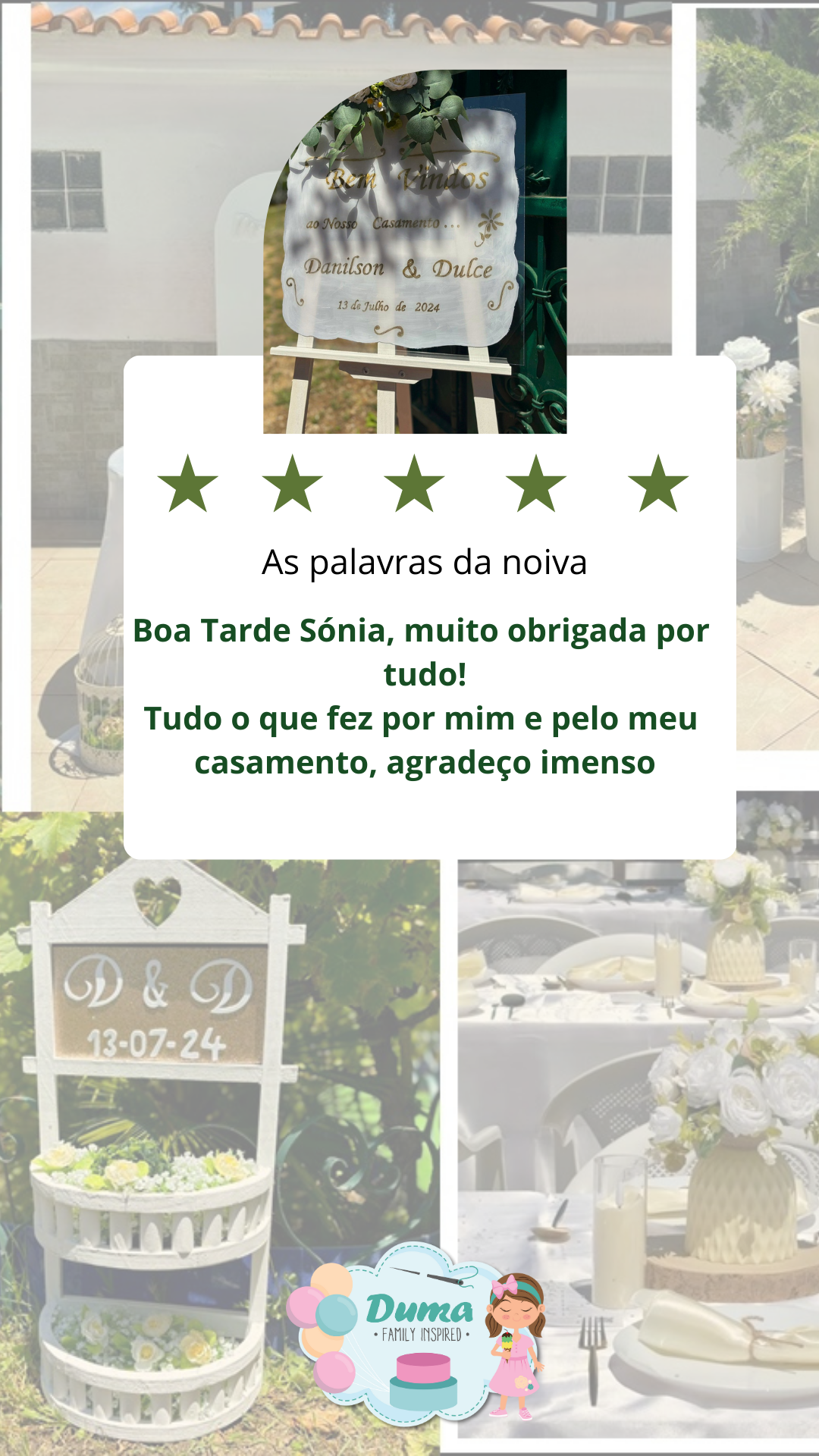 Duma Family Inspired - Cascais - Planificación de fiestas de cumpleaños