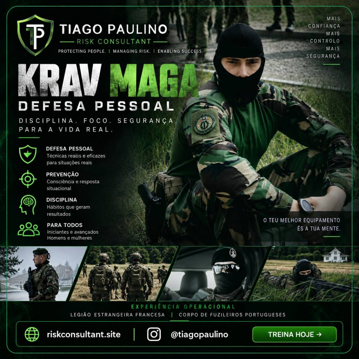 Tiago Paulino - Risk Consultant - Lisboa - Krav Maga Unterricht