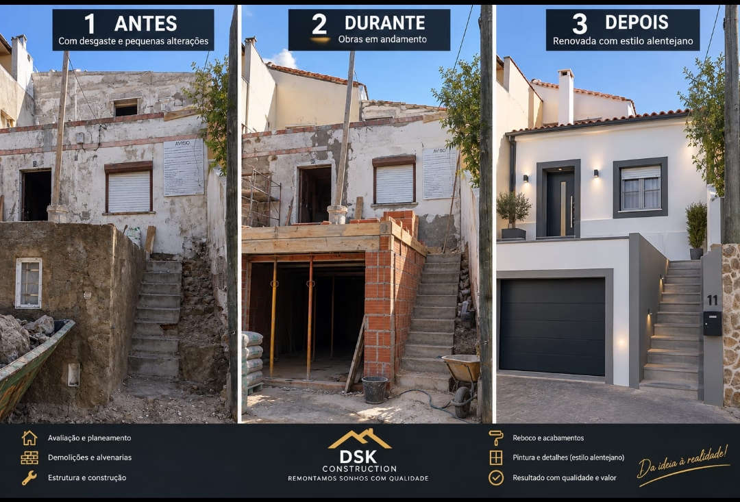 DSK Construction - Faro - Innenwand einbauen