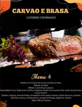 Carvão na Brasa - Vila Nova de Gaia - Personal Chef