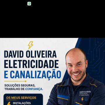 David Oliveira - Eletricidade e Canalização - Águeda - Reparação ou Manutenção de Canalização Exterior