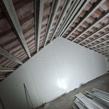 RH Pladur  e Remodelações Lda - Ponte de Sor - Innenwand einbauen