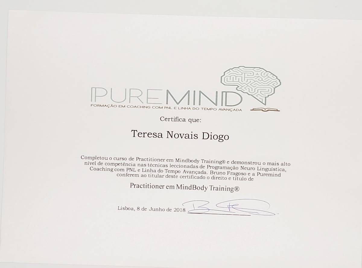 Teresa Novais Diogo - Cascais - Sessão de Psicoterapia