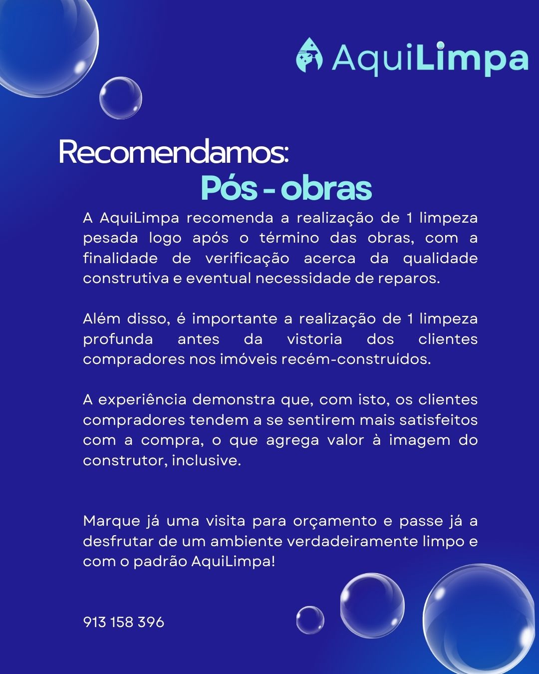 AquiLimpa Serviços de Limpeza - Porto - Deep or Spring Cleaning