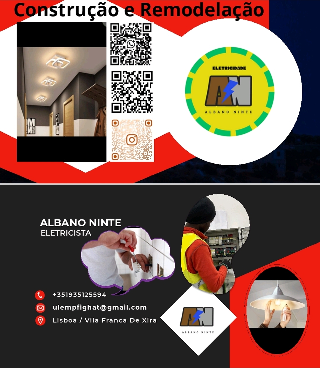 Albano Ninte - Vila Franca de Xira - Installation de ventilateur