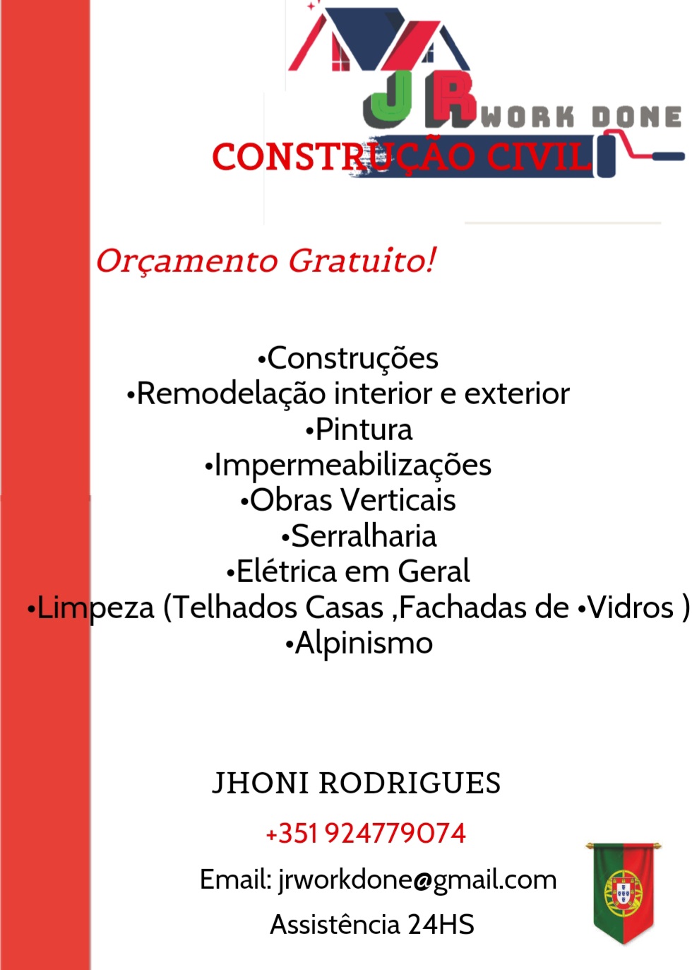 Jhoni Rodrigues - Lisboa - Remodelação de Casa de Banho