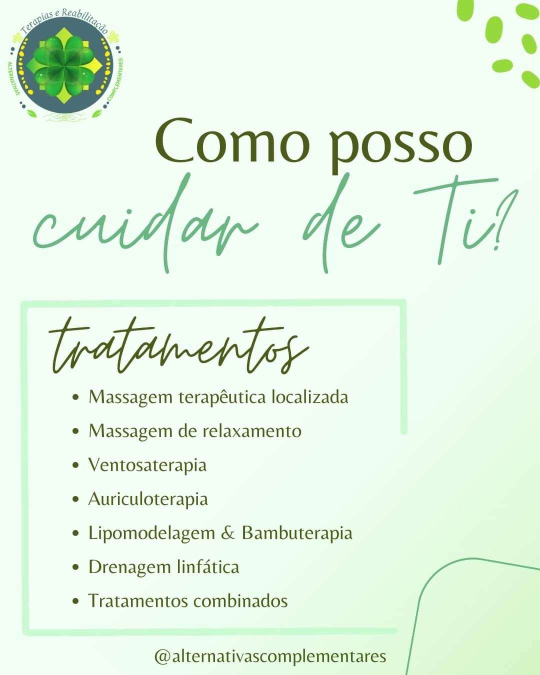 Rita Cordeiro - Alternativas Complementares: terapias e reabilitação - Vila Franca de Xira - Massagens