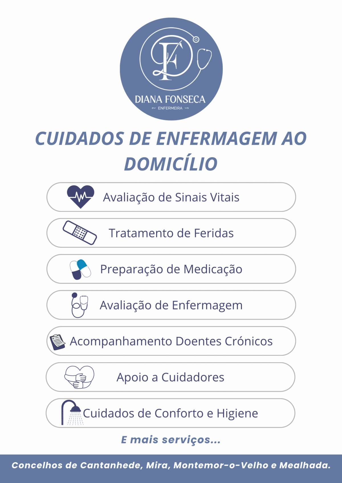 Enfermeira Diana Fonseca - Cantanhede - Gesundheitsassistent